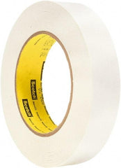 3M - 1" Wide x 60 Yd Long White Paper Masking Tape - Series 256, 6.7 mil Thick, 20 In/Lb Tensile Strength - Benchmark Tooling