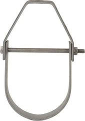 Empire - 3-1/2" Pipe, 1/2" Rod, Carbon Steel Adjustable Clevis Hanger - Black - Benchmark Tooling