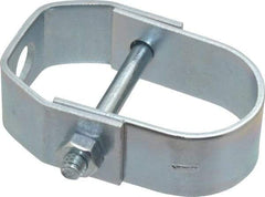 Empire - 1" Pipe, 3/8" Rod, Carbon Steel Adjustable Clevis Hanger - Electro Galvanized - Benchmark Tooling