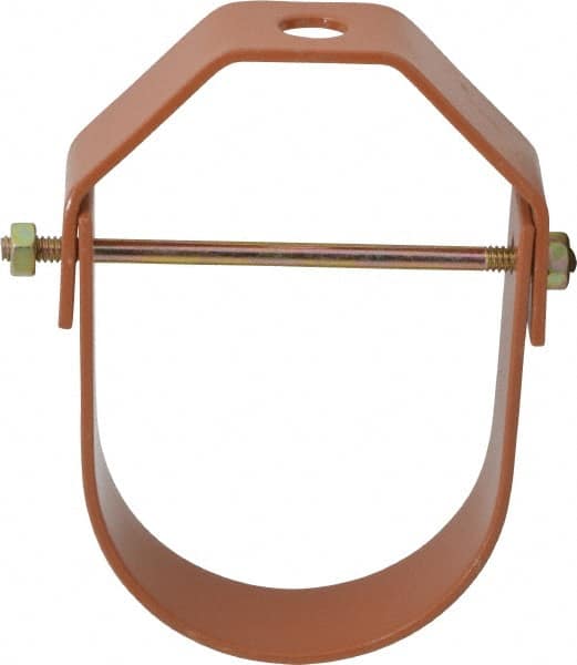 Empire - 3" Pipe, 1/2" Rod, Carbon Steel Adjustable Clevis Hanger - Copper Plated - Benchmark Tooling