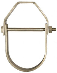 Empire - 1-1/4" Pipe, 3/8" Rod, Grade 304 Stainless Steel Adjustable Clevis Hanger - Benchmark Tooling