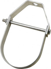 Empire - 4" Pipe, 5/8" Rod, Grade 304 Stainless Steel Adjustable Clevis Hanger - Benchmark Tooling