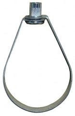 Empire - 2-1/2" Pipe, 1/2" Rod, Carbon Steel Emlok Swivel Ring Hanger - Pre-Galvanized, 600 Lb Capacity - Benchmark Tooling