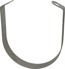 Empire - 6" Pipe, 1/2" Rod, Grade 304 Stainless Steel Adjustable Band Hanger - Benchmark Tooling