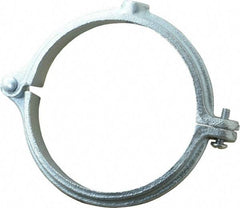 Empire - 4" Pipe, 1/2" Rod, Malleable Iron Split Ring Hanger - Electro Galvanized - Benchmark Tooling