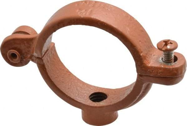 Empire - 1-1/2" Pipe, 3/8" Rod, Malleable Iron Split Ring Hanger - Epoxy Coated - Benchmark Tooling