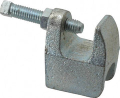 Empire - 3/4" Max Flange Thickness, 5/8" Rod Top Beam Clamp - 550 Lb Capacity, Ductile Iron - Benchmark Tooling