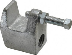 Empire - 3/4" Max Flange Thickness, 3/4" Rod Top Beam Clamp - 700 Lb Capacity, Ductile Iron - Benchmark Tooling