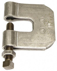 Empire - 3/4" Max Flange Thickness, 3/4" Rod C-Clamp with Locknut - 630 Lb Capacity, Carbon Steel - Benchmark Tooling