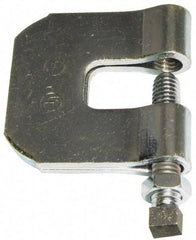 Empire - 3/4" Max Flange Thickness, 3/4" Rod C-Clamp with Locknut - 630 Lb Capacity, Carbon Steel - Benchmark Tooling