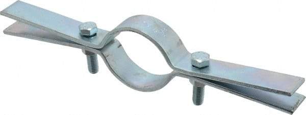 Empire - 2" Pipe, Electro Galvanized Riser Clamp - 300 Lb Capacity, Carbon Steel - Benchmark Tooling