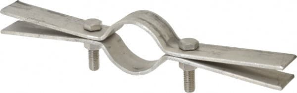 Empire - 1-1/2" Pipe, Riser Clamp - 250 Lb Capacity, Grade 304 Stainless Steel - Benchmark Tooling