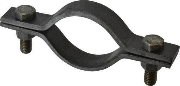 Empire - 2-1/2" Pipe, Standard Pipe Clamp - Black, 1,040 Lb Capacity, Carbon Steel - Benchmark Tooling