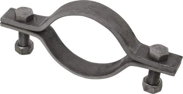 Empire - 3" Pipe, Standard Pipe Clamp - Black, 1,040 Lb Capacity, Carbon Steel - Benchmark Tooling