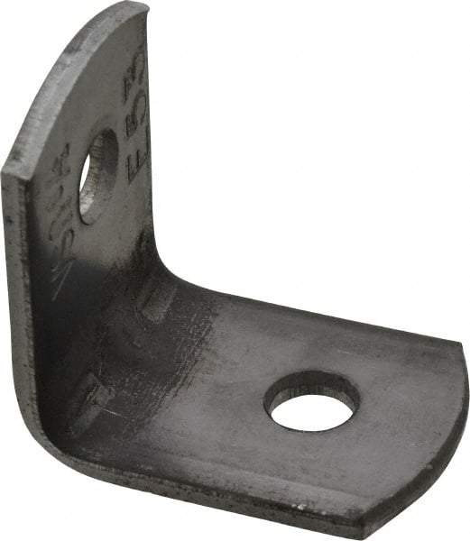 Empire - 3/8" Rod Angle Bracket - 300 Lb Capacity, Carbon Steel - Benchmark Tooling