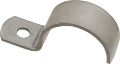 Empire - 1" Pipe, Grade 304 Stainless Steel," Pipe or Conduit Strap - 1 Mounting Hole - Benchmark Tooling