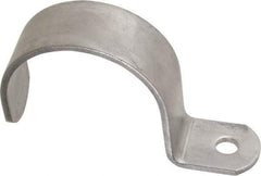 Empire - 2" Pipe, Grade 304 Stainless Steel," Pipe or Conduit Strap - 1 Mounting Hole - Benchmark Tooling