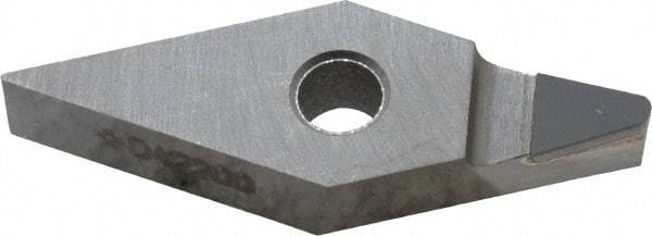 Sumitomo - NF-VNMX332 Grade DA2200 Polycrystalline Diamond (PCD) Turning Insert - Uncoated, 35° Diamond, 3/8" Inscr Circle, 3/16" Thick, 1/32" Corner Radius - Benchmark Tooling