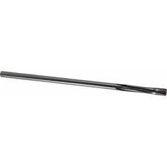 Made in USA - Letter E Carbide-Tipped 4 Flute Chucking Reamer - Benchmark Tooling