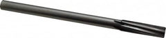 Made in USA - 5/8" Carbide-Tipped 6 Flute Chucking Reamer - Spiral Flute, 9/16" Straight Shank, 2-1/4" Flute Length, 9" OAL - Benchmark Tooling