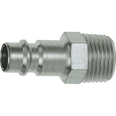 Dynabrade - Male NPT Pneumatic Hose Plug - Steel, 1/4" Body Diam - Benchmark Tooling