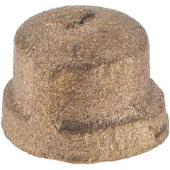 Merit Brass - Class 125, 1/8" Internal Pipe, Brass End Cap - FNPT - Benchmark Tooling