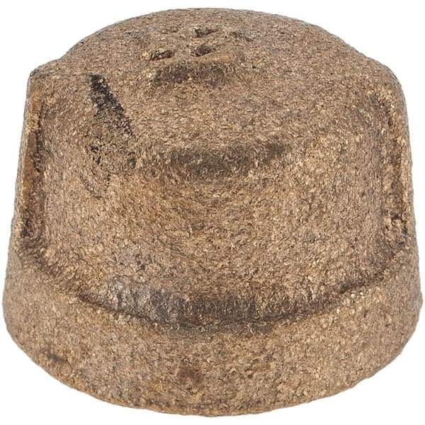 Merit Brass - Class 125, 1/4" Internal Pipe, Brass End Cap - FNPT - Benchmark Tooling