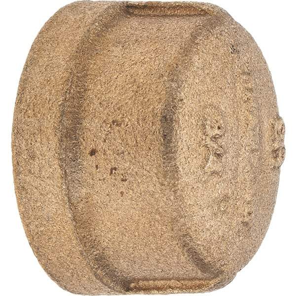 Merit Brass - Class 125, 3/4" Internal Pipe, Brass End Cap - FNPT - Benchmark Tooling