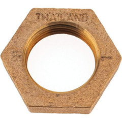 Merit Brass - Class 125, 1" Internal Pipe, Brass Locknut - FNPT - Benchmark Tooling
