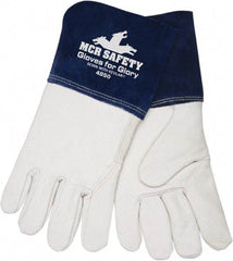 MCR Safety - Welder's & Heat Protective Gloves - 4850XL WELD GLV 1PR WELDERS GLOVE - Benchmark Tooling