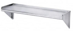 Eagle MHC - Stainless Steel Workbench & Workstation Shelf - 1-1/2" High, Use with 48" Long Workbenches - Benchmark Tooling