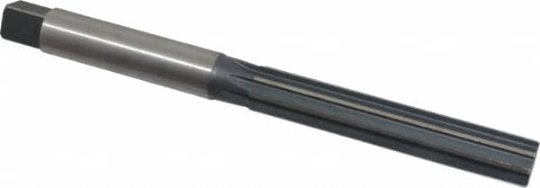 Interstate - 21/32" Diam, Straight Shank, 3-11/16" Flute, Hand Reamer - Benchmark Tooling