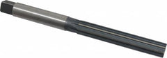 Interstate - 21/32" Diam, Straight Shank, 3-11/16" Flute, Hand Reamer - Benchmark Tooling