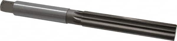 Interstate - 7/8" Diam, Straight Shank, 4-7/8" Flute, Hand Reamer - Benchmark Tooling