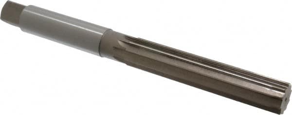 Interstate - 1-1/8" Diam, Straight Shank, 5-13/16" Flute, Hand Reamer - Benchmark Tooling