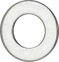 Value Collection - 1-1/4" Screw, Grade 2 Steel SAE Flat Washer - 1-3/8" ID x 2-1/2" OD, 0.192" Thick, Zinc-Plated Finish - Benchmark Tooling