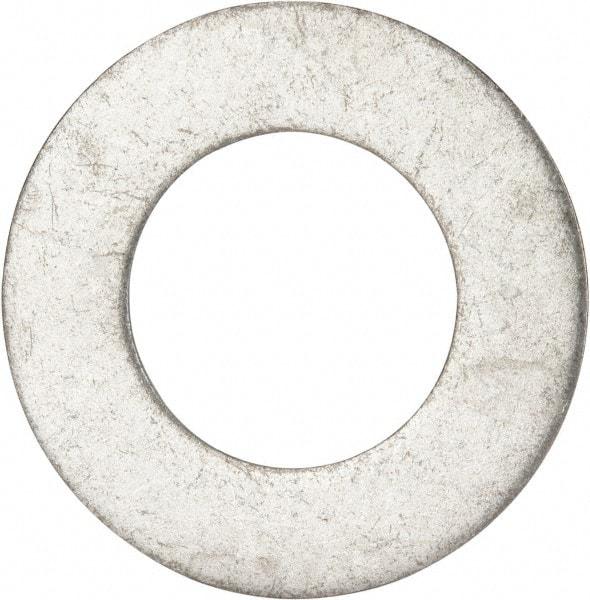 Value Collection - 1-3/4" Screw, Grade 2 Steel SAE Flat Washer - 1-7/8" ID x 3-3/8" OD, 0.201" Thick, Zinc-Plated Finish - Benchmark Tooling