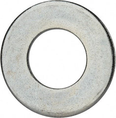 Value Collection - 2-1/4" Screw, Grade 2 Steel USS Flat Washer - 2.365" ID x 4.795" OD, 0.248" Thick, Zinc-Plated Finish - Benchmark Tooling