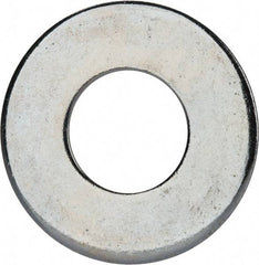 Value Collection - 1-1/4" Screw, Grade 2 Steel USS Flat Washer - 1.368" ID x 3.03" OD, 0.192" Thick, Zinc-Plated Finish - Benchmark Tooling
