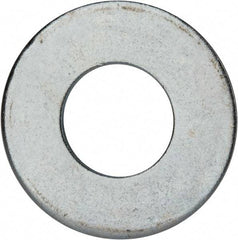 Value Collection - 1-3/4" Screw, Grade 2 Steel USS Flat Washer - 1.865" ID x 4.045" OD, 0.213" Thick, Zinc-Plated Finish - Benchmark Tooling