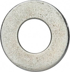 Value Collection - 2" Screw, Grade 2 Steel USS Flat Washer - 2.115" ID x 4.545" OD, 0.213" Thick, Zinc-Plated Finish - Benchmark Tooling