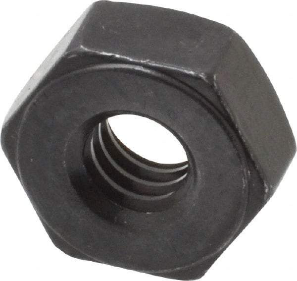 Value Collection - 1/4-20 UNC Steel Right Hand Heavy Hex Nut - 1/2" Across Flats, 15/64" High, Uncoated, 2B Class of Fit - Benchmark Tooling