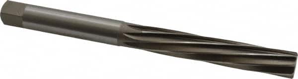 Interstate - 9/16" Diam, Straight Shank, 3-1/4" Flute, Hand Reamer - Benchmark Tooling