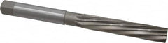 Interstate - 7/8" Diam, Straight Shank, 4-7/8" Flute, Hand Reamer - Benchmark Tooling