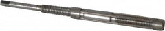 Value Collection - Size 8/A, Straight Shank Hand Adjustable Reamer - 3-1/4" OAL, Right Hand Cut, 4 Blades, High Speed Steel, Bright Finish - Benchmark Tooling