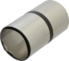 Made in USA - 1 Piece, 100 Inch Long x 6 Inch Wide x 0.003 Inch Thick, Roll Shim Stock - Stainless Steel - Benchmark Tooling