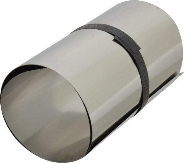 Made in USA - 1 Piece, 50 Inch Long x 6 Inch Wide x 0.003 Inch Thick, Roll Shim Stock - Stainless Steel - Benchmark Tooling