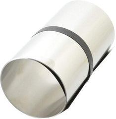 Made in USA - 1 Piece, 100 Inch Long x 6 Inch Wide x 0.005 Inch Thick, Roll Shim Stock - Stainless Steel - Benchmark Tooling