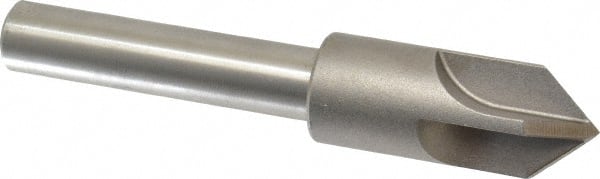 Keo - 3/4" Head Diam, 1/2" Shank Diam, 4 Flute 82° High Speed Steel Countersink - Benchmark Tooling