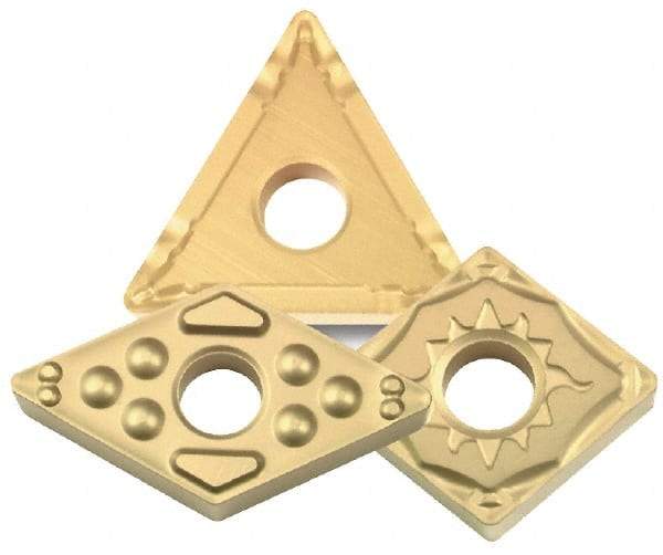 Sumitomo - TBGE520.5 Grade DA2200 Polycrystalline Diamond (PCD) Turning Insert - 60° Triangle, 5/32" Inscr Circle, 1/16" Thick, 0.0078" Corner Radius - Benchmark Tooling